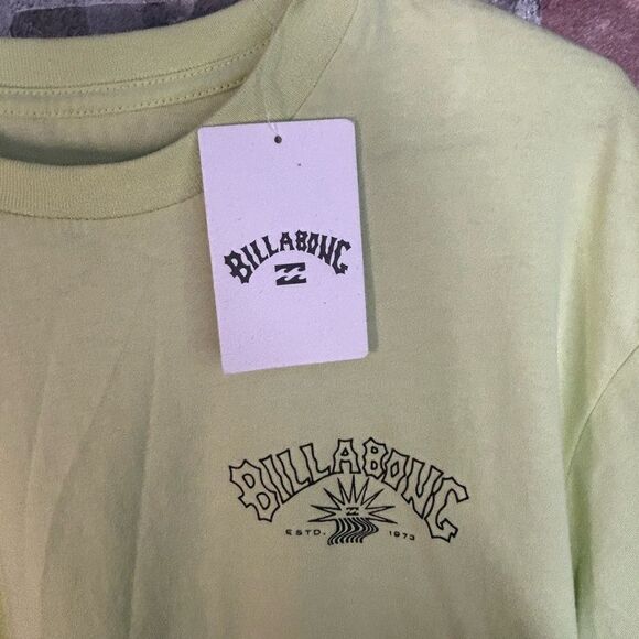 5 for $25đ„BillabongâLime GreenâShort Sleeve T-Shirt Medium- New With Tags - Picture 5 of 8